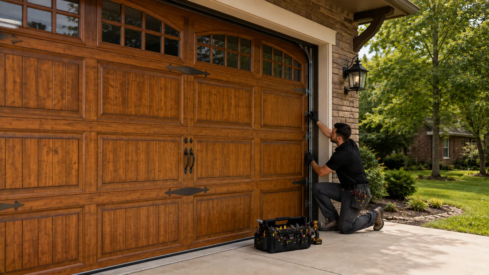 Garage Door Service for Fox Farm-College's 1990-Era Homes
