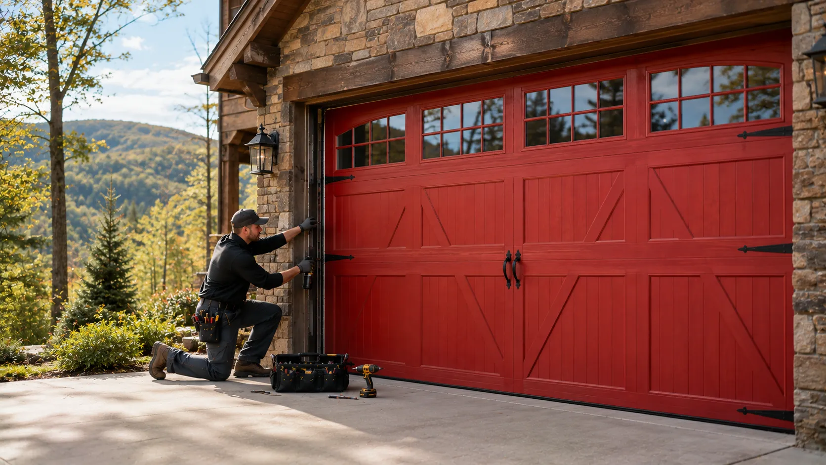 Tell us what’s wrong - Cheyenne garage door service
