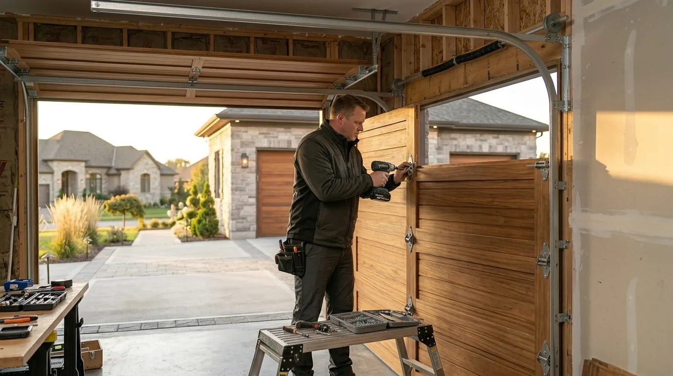 Why So Many Cheyenne Garage Doors Are Losing the Fight With Winter
