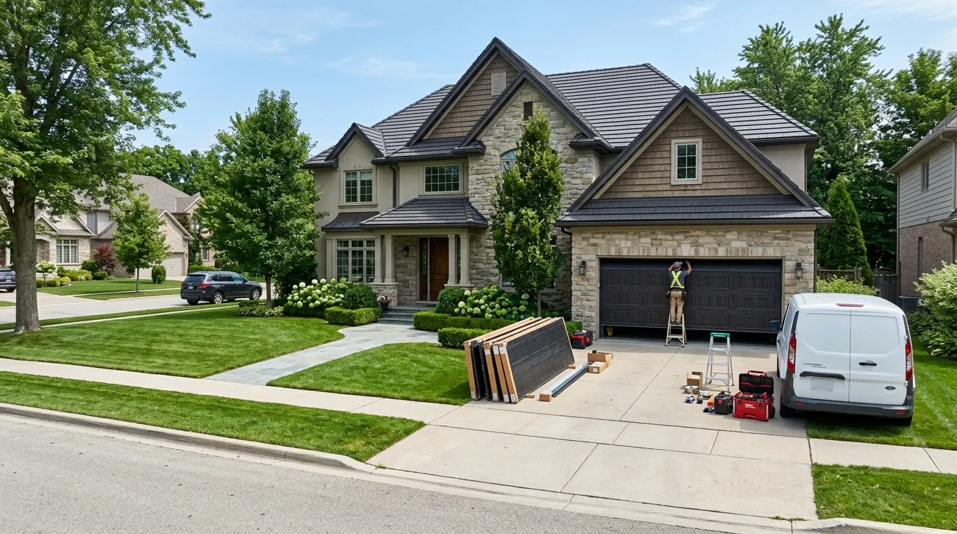 Garage Door Installation in Cheyenne