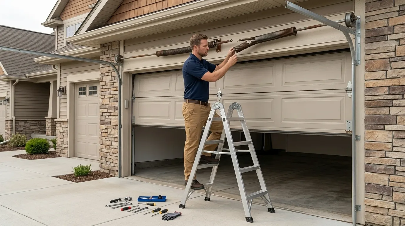 Repaired & tested - Cheyenne garage door service