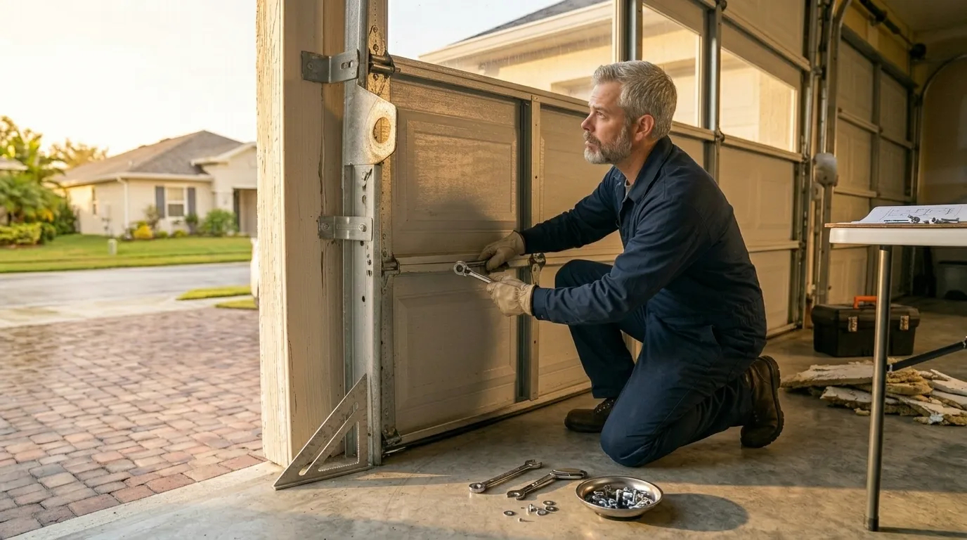 Repaired & tested - Cheyenne garage door service