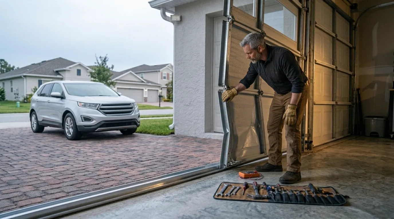 Repaired & tested - Cheyenne garage door service