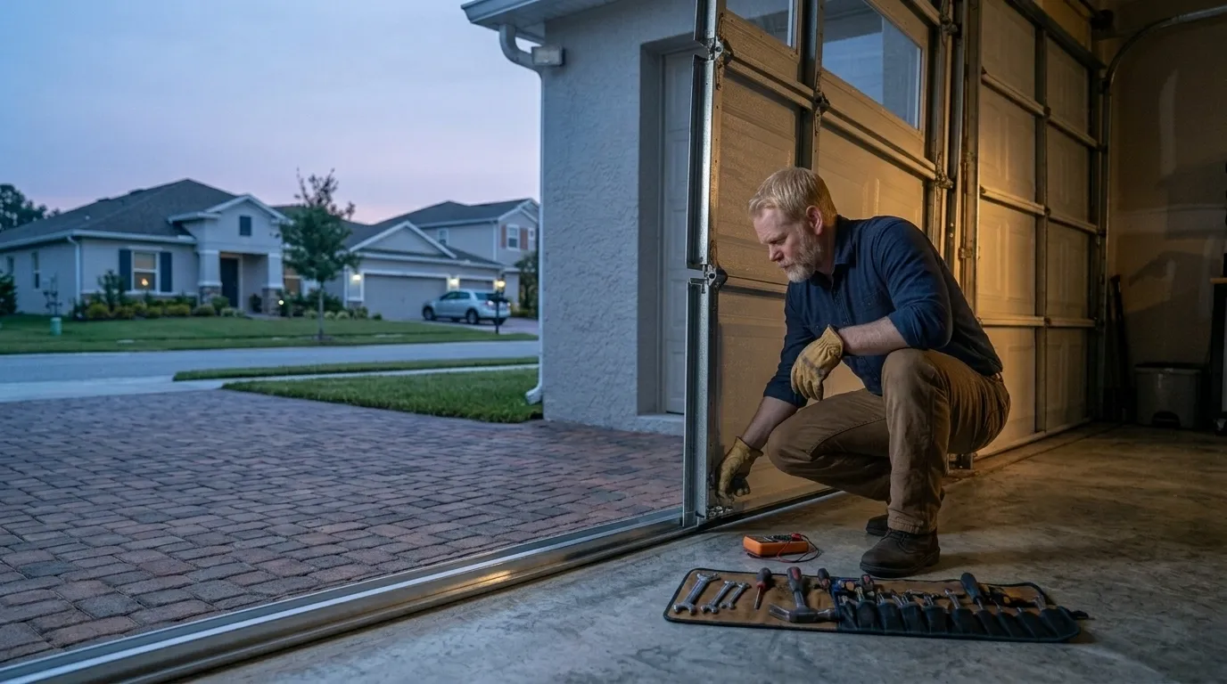 Repaired & tested - Cheyenne garage door service