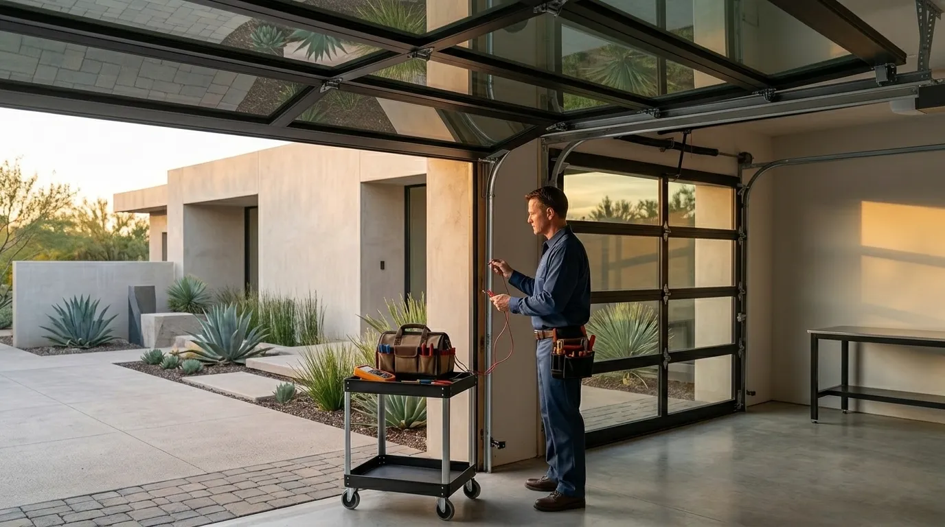 On-site diagnosis - Cheyenne garage door service