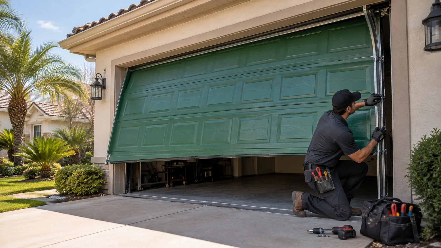 Tell us what’s wrong - Cheyenne garage door service