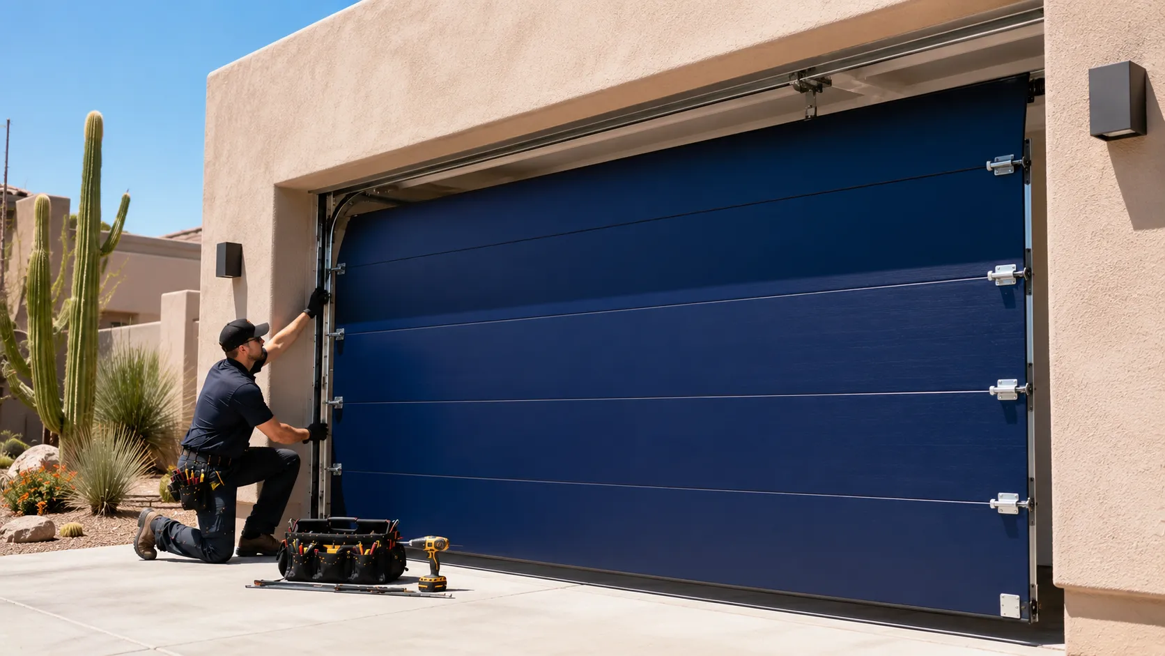 Panel Replacement for South Greeley's 1989-Era Garage Doors