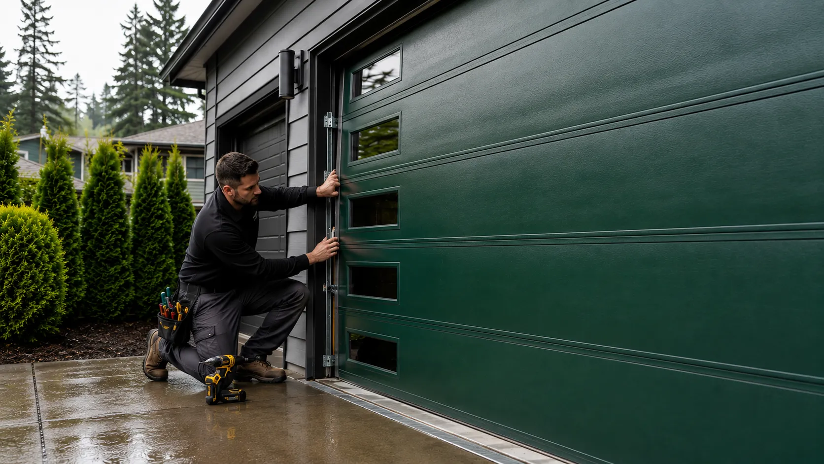 Tell us what’s wrong - Cheyenne garage door service