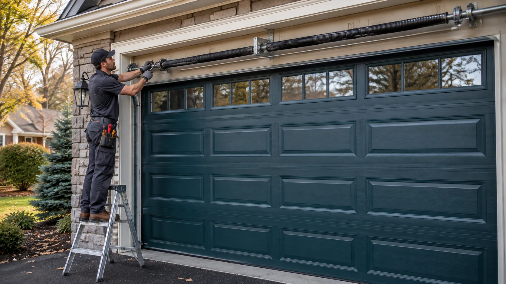 Garage door service in Cheyenne