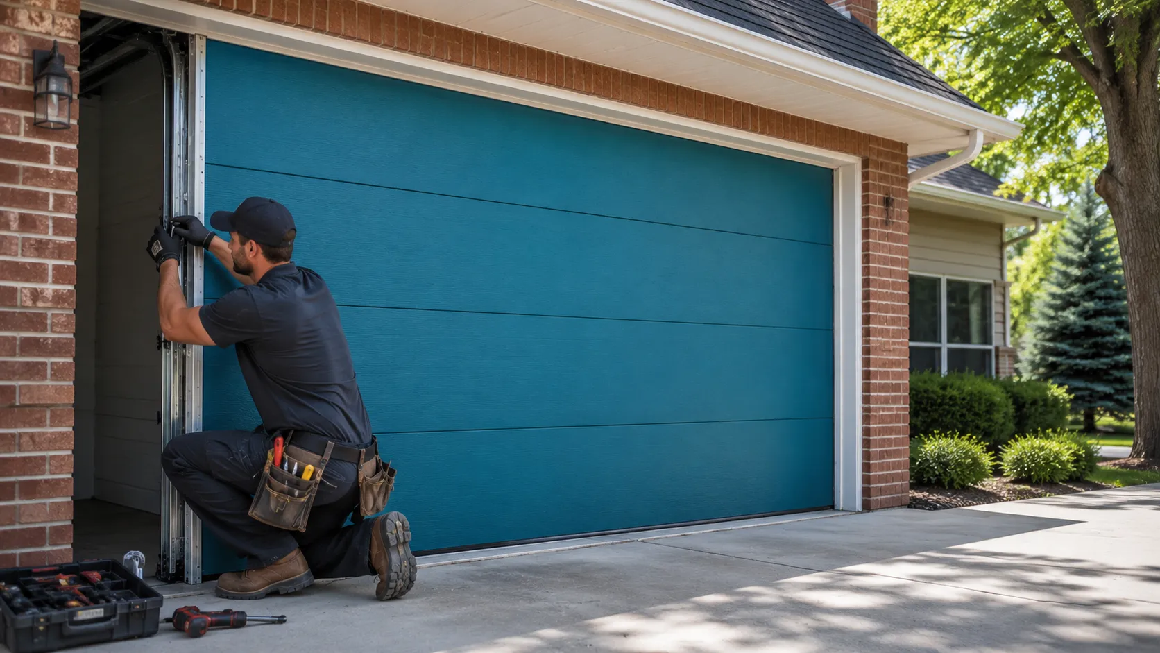 Tell us what’s wrong - Cheyenne garage door service