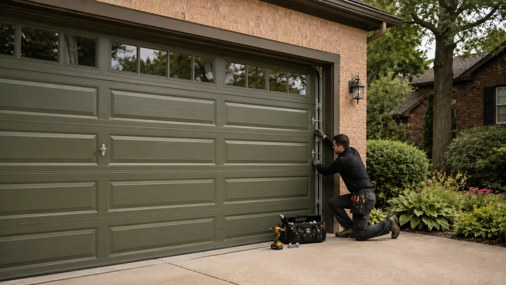 Tell us what’s wrong - Cheyenne garage door service